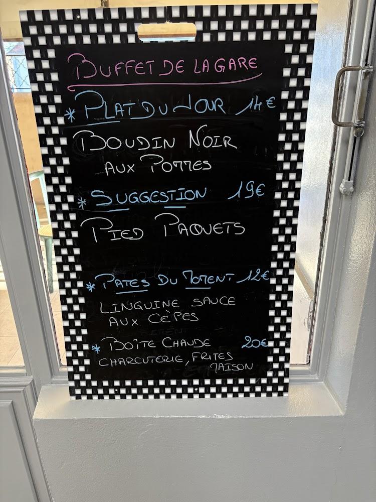 Buffet de la Gare Manosque - Menu Image 3